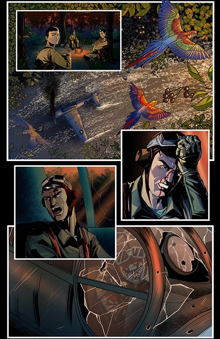 SEED Comic Book Page